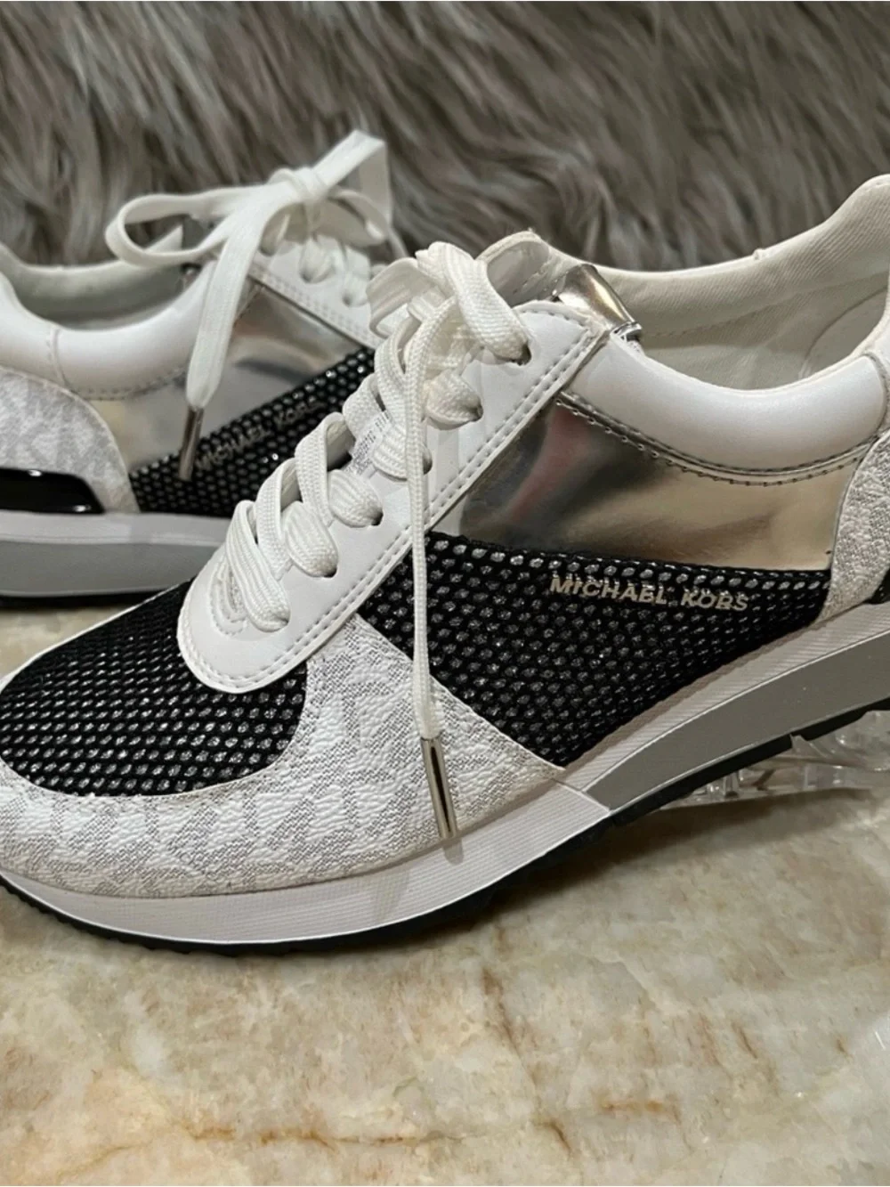 Michael Kors Allie Sneakers Woman’s 8